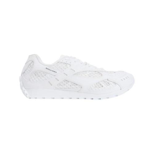 Witte Sneakers Tech Mesh Stijl Bottega Veneta , White , Heren