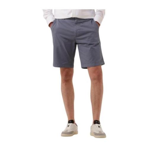 Blauwe Chino-Slim-Short voor heren Hugo Boss , Blue , Heren