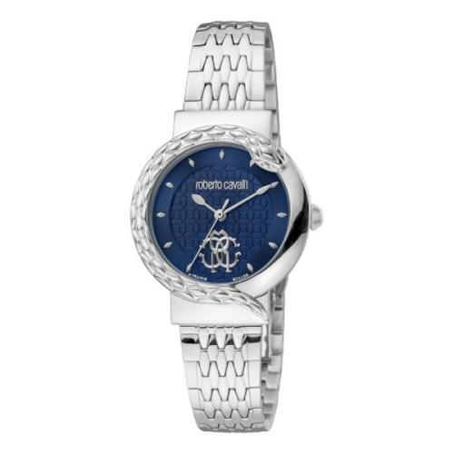 Dames Roestvrijstalen Analoge Horloge Roberto Cavalli , Gray , Dames