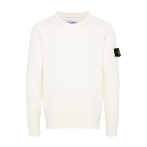 Witte Truien voor Mannen Stone Island , White , Heren