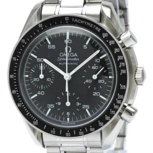 Pre-owned Stainless Steel watches Omega Vintage , Black , Heren