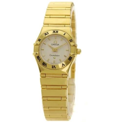 Pre-owned Stainless Steel watches Omega Vintage , Yellow , Heren