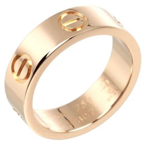 Pre-owned Yellow Gold rings Cartier Vintage , Yellow , Dames