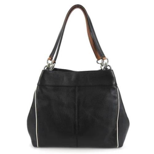 Pre-owned Leather totes Coach Pre-owned , Black , Dames