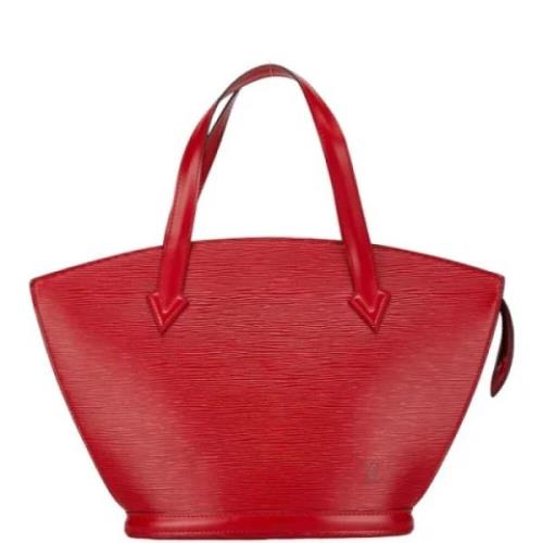 Pre-owned Leather louis-vuitton-bags Louis Vuitton Vintage , Red , Dam...