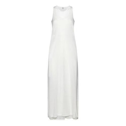 Dubbellagige tankjurk in Talc TotêMe , White , Dames