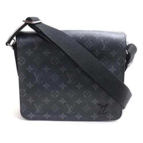 Pre-owned Fabric louis-vuitton-bags Louis Vuitton Vintage , Black , Da...