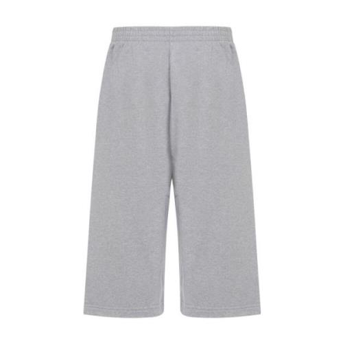 Stijlvolle Grijze Katoenen Shorts Balenciaga , Gray , Heren