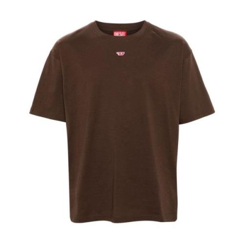 Bruine T-shirts en Polos Diesel , Brown , Heren