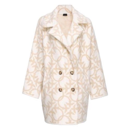 Beige Jas CC2 Toro Cappotto Pinko , Beige , Dames