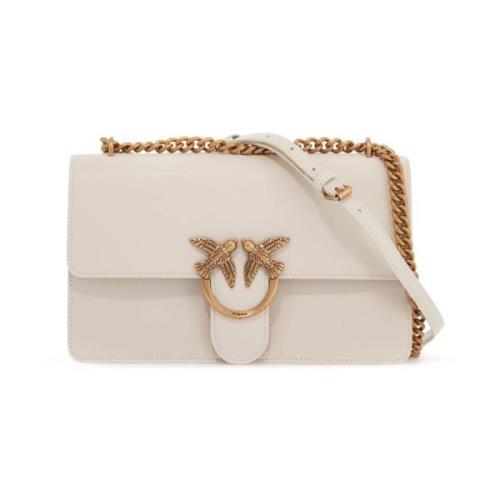 Klassieke Love Bag One Handtas Pinko , White , Dames