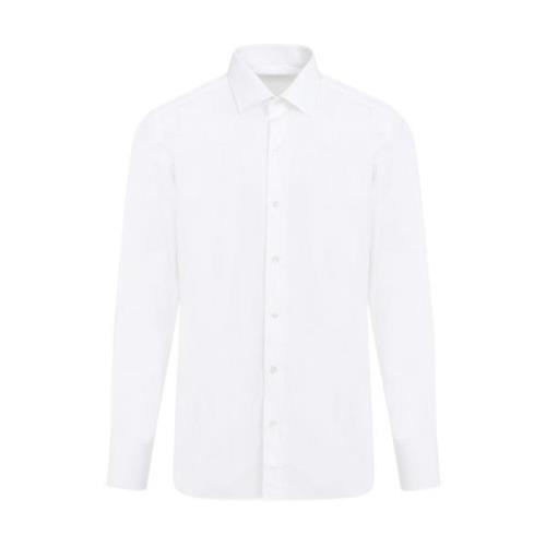 Klassiek Wit Overhemd Tom Ford , White , Heren