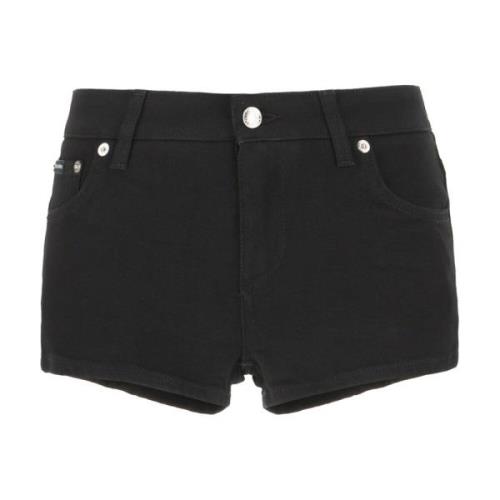 Stijlvolle Zomer Shorts voor Mannen Dolce & Gabbana , Black , Dames