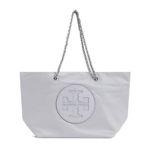 Stijlvolle Grijze Shopper Tas Tory Burch , Gray , Dames