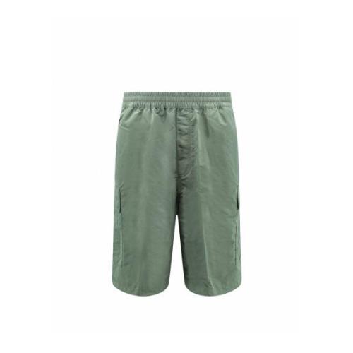 Cargo Nylon Shorts met Logo Patch Carhartt Wip , Green , Heren