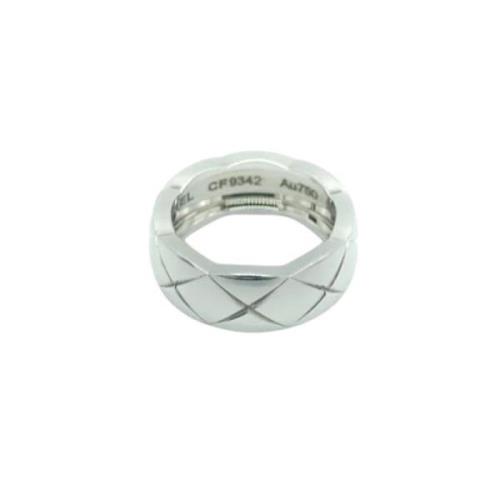 Pre-owned White Gold chanel-jewelry Chanel Vintage , White , Dames