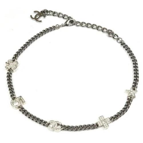 Pre-owned Metal chanel-jewelry Chanel Vintage , Gray , Dames