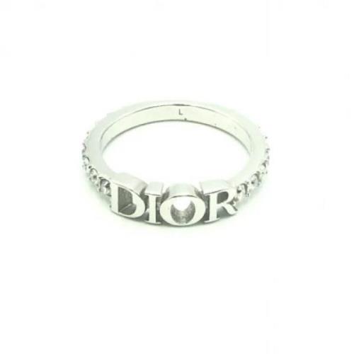 Pre-owned Metal dior-jewelry Dior Vintage , Gray , Dames