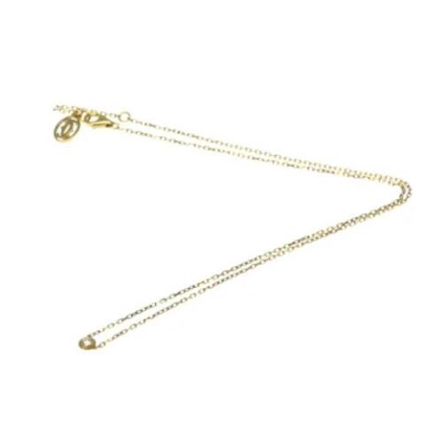 Pre-owned Rose Gold necklaces Cartier Vintage , Pink , Dames