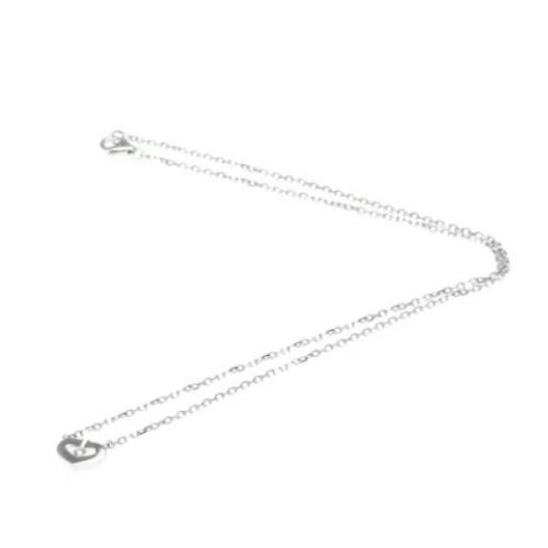 Pre-owned White Gold necklaces Cartier Vintage , Gray , Dames