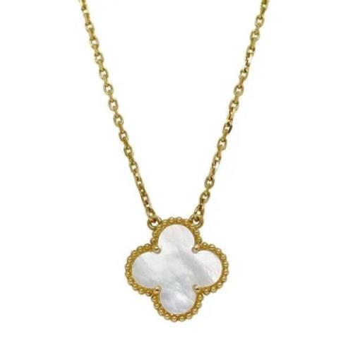 Pre-owned Yellow Gold necklaces Van Cleef & Arpels Pre-owned , Yellow ...