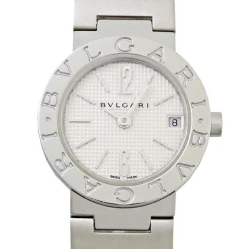 Pre-owned Stainless Steel watches Bvlgari Vintage , Gray , Dames