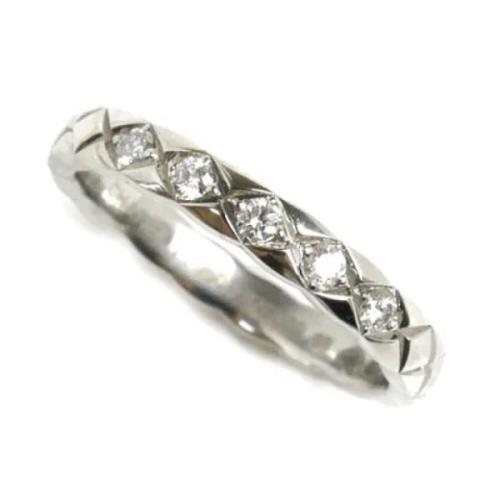 Pre-owned Platinum chanel-jewelry Chanel Vintage , Gray , Dames