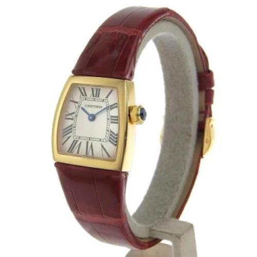 Pre-owned Stainless Steel watches Cartier Vintage , Gray , Dames