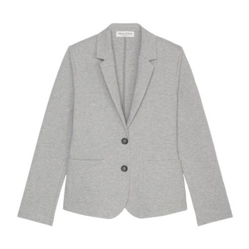 Gewone jersey blazer Marc O'Polo , Gray , Dames