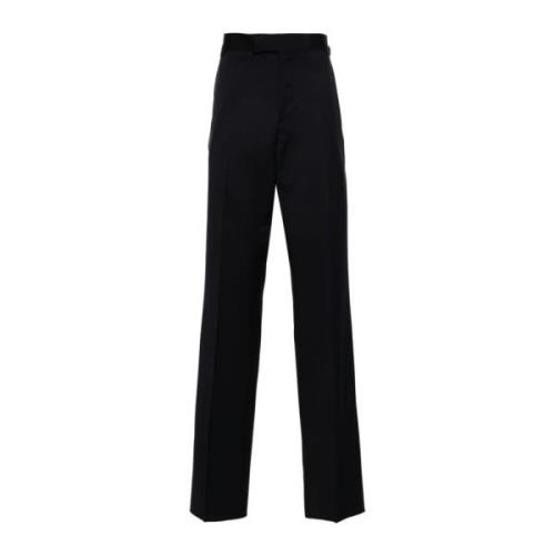 Blauwe Wol Katoen Broek Vivienne Westwood , Blue , Heren