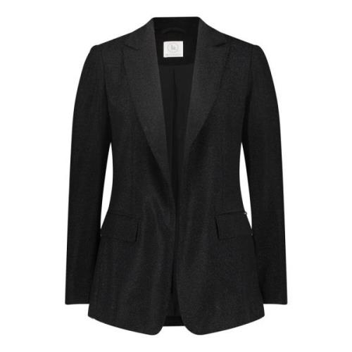 Stijlvolle Blazer met Zakken Betty & Co , Black , Dames