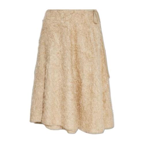 Rok Dixia By Herenne Birger , Beige , Dames