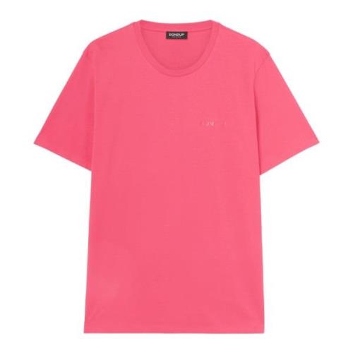 T-Shirts Dondup , Pink , Heren