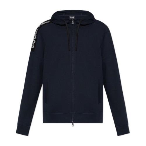 Hoodie Emporio Armani EA7 , Blue , Heren