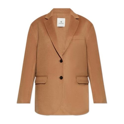 Wollen Blazer Anine Bing , Brown , Dames