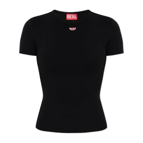 T-shirt T-Ele-Long-D Diesel , Black , Dames