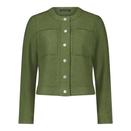 Casual Blazer Jacket met Zakken Betty Barclay , Green , Dames