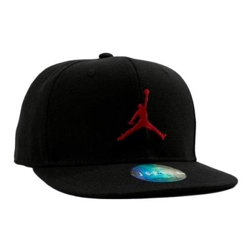 Zwarte Jumpman Snapback Pet Jordan , Black , Heren