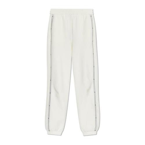 Sweatpants met zijstrepen Emporio Armani , Beige , Dames