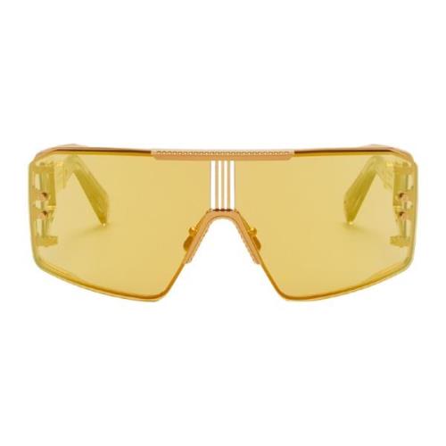 Le Masque Zonnebril Balmain , Yellow , Heren