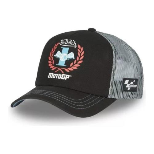 Zwarte Moto GP4 Trucker Cap VON Dutch , Multicolor , Heren