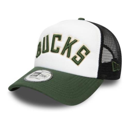 Witte Bucks Team Trucker Pet New Era , Multicolor , Heren