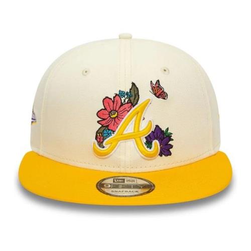 Beige MLB Floral 9Fifty Pet New Era , Multicolor , Heren