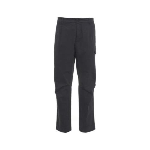 Zwarte Cargo Broek Aw24 C.p. Company , Black , Heren