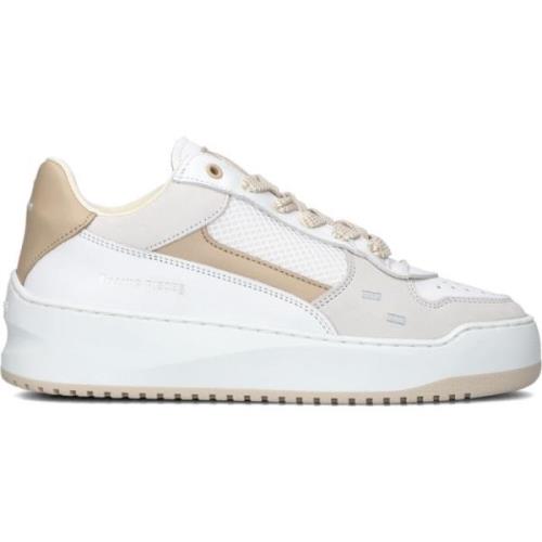 Lage Sneakers Org Sue Filling Pieces , White , Dames