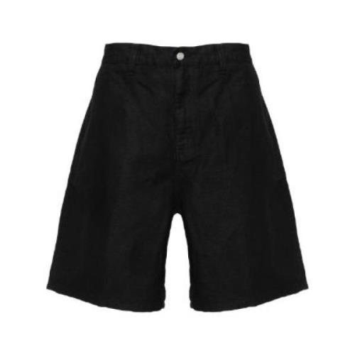 Korte Werkbroek Carhartt Wip , Black , Heren