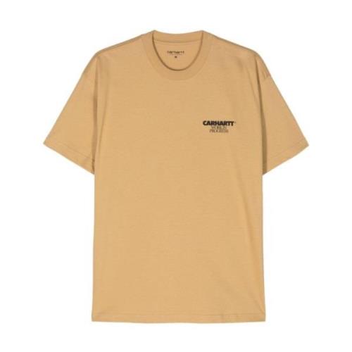 Eenden Grafisch T-shirt Carhartt Wip , Brown , Heren