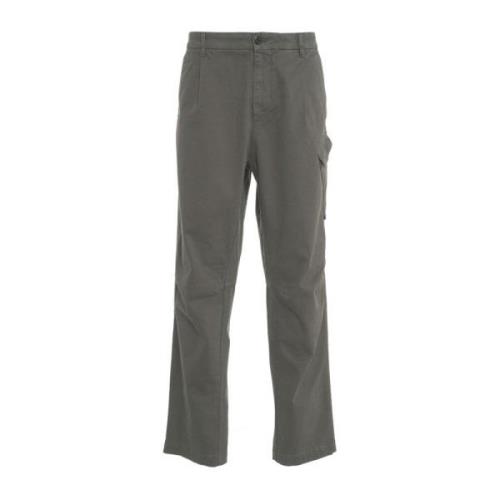 Grijze Cargo Broek Verhoog Je Stijl C.p. Company , Gray , Heren