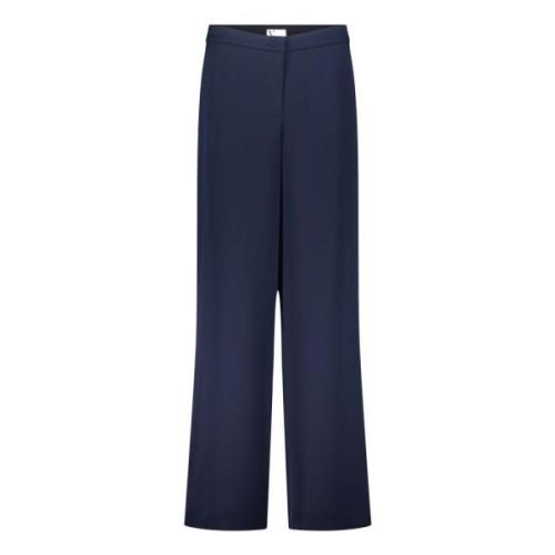 Elegant Suit Trousers with Pockets vera mont , Blue , Dames