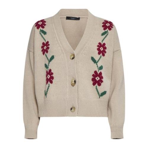 Gezellige Teulada Sweaters voor Weekend Max Mara Weekend , Beige , Dam...